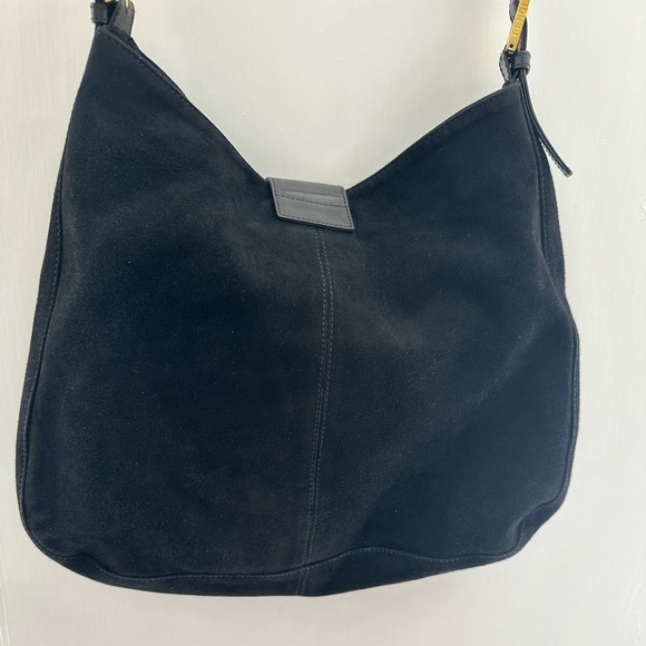 EUC Fendi Suede shoulder bag with leather strap. - Picture 4 of 16